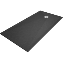 Mexen Stone+ brodzik kompozytowy prostokątny 200 x 100 cm, antracyt - 44711020