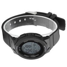 9109 150 mAh Montre numérique, cadran de 38.8mm, noir