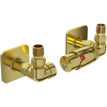 Mexen G00 set termostatic axial cu capac S, auriu - W903-900-909-50