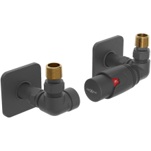 Mexen G00 set termostatic axial cu masca S, antracit - W903-900-909-66