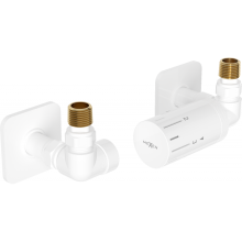 Mexen G05 set termostatic ax cu mască S, alb - W903-958-909-20