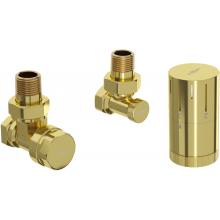 Mexen G05 set termostatic unghiular, auriu - W901-958-50