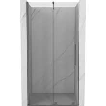Mexen Velar posuvné sprchové dvere 110 cm, transparentné, gun metal - 871-110-000-01-95