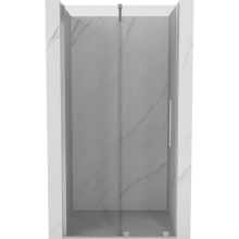 Mexen Velar uși de duș glisante 120 cm, transparent, nichel periat - 871-120-000-01-97
