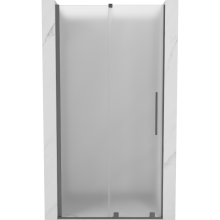 Mexen Velar posuvné sprchové dvere 120 cm, matné, gun metal - 871-120-000-31-95