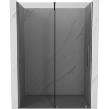 Mexen Velar posuvné sprchové dvere 130 cm, grafit, gun metal - 871-130-000-41-95