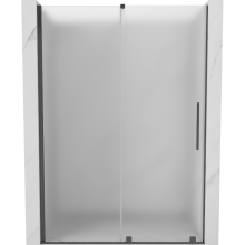 Mexen Velar posuvné sprchové dvere 130 cm, matné, brúsená pištoľová šedá - 871-130-000-31-66