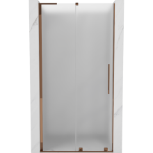Mexen Velar L ușă de duș glisantă 100 cm, mat, aur roz - 871-100-003-31-60