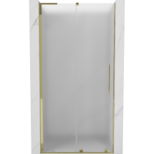 Mexen Velar L ușă de duș glisantă 120 cm, mat, aurie - 871-120-003-31-50