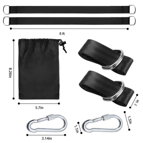Tree Swing Straps Hanging Kit Outdoor Swing 2