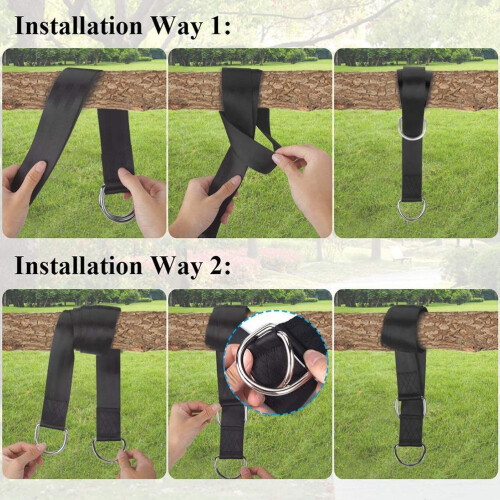 Tree Swing Straps Hanging Kit Outdoor Swing 1