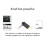 Ricevitore Bluetooth per auto 55 mAh 2 pezzi 3.5mm AUX nero 10