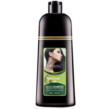 Mokeru Shampoo Black Hair Dye for Grey White Hair 500ml