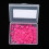 100 pièces d'anneaux à code couleur en silicone rose, taille unique 10