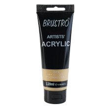 Peinture acrylique BRUSTRO 120ml Sable (Ton pastel)