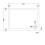 NES Home Slim 1100 x 800 Rectangular Stone Resin Shower Tray For Wetroom Enclosure 3
