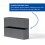 Galvanised Matte Black Trough Planter 90cm x 82cm 5