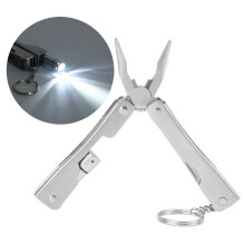 Pinze multitool in acciaio legato, set di 3 pezzi, 600 mAh, Light