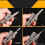 Pinces multifonctions en acier allié 3600 mAh Light 9