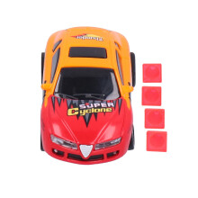 Mini voiture RC portable 120 mAh 68 31 23 mm jaune