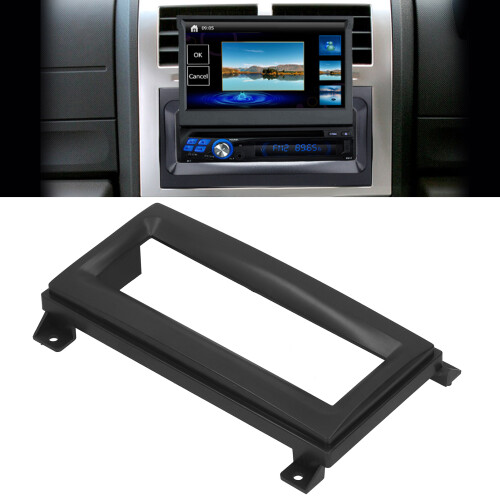 Fascia DVD in ABS da 1 DIN per Avenger/Nitro 2007 Nero 2