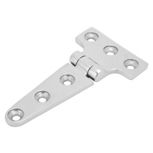 Edelstahl-T-Form Türscharniere Schwerlast-Metallscharniere Ersatz für Boote (54x100mm/2.1x3.9in)