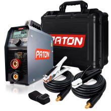 PATON PRO-250 Arc Welder 3-in-1 Inverter Stick Welding Machine for MMA, TIG – 250A Output – Pulse Function – 240V Input – 5-Year Warranty
