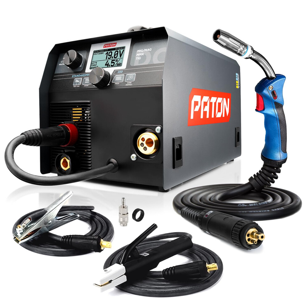 Paton Standardmig-250 Mig Welding Machine 3-In-1 Welder Mma Tig 230V 4820191430495