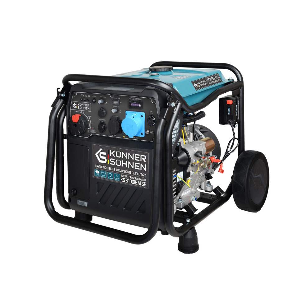 Könner & Söhnen Könner&Söhnen Ks 8100Ie Atsr Portable Petrol Inverter Generator Max 8000W