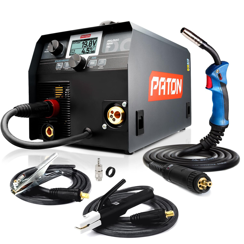 Paton Standardmig-200 Mig Welder Welding Machine Mma Tig Lift 230V 4820191430594