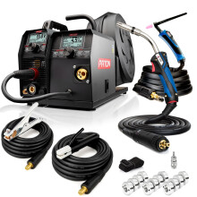 PATON MultiPRO-250-15-4 Soldadora MIG multiproceso Set 3 en 1 para MIG, MMA, TIG HF, con arrastre de hilo avanzado 240 V