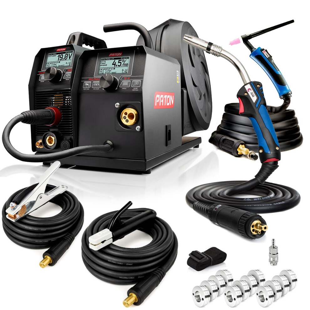 Paton Multipro-250-15-4 3-In-1 Mig Welding Machine Mig/Mag Mma Hf Tig Welder Kit With Pulse Function 4820191431041