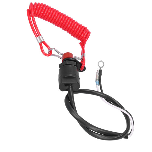 Universeller Außenbordmotor-Kill-Switch mit Sicherheits-Textilband-Kit 2