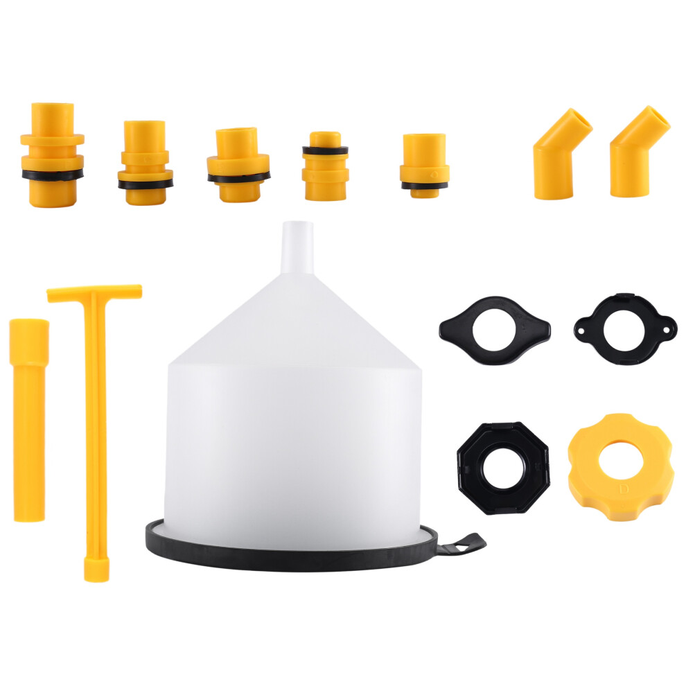 15Pcs/Set Car Radiator Coolant Filling Funnel Kit 4853607700745