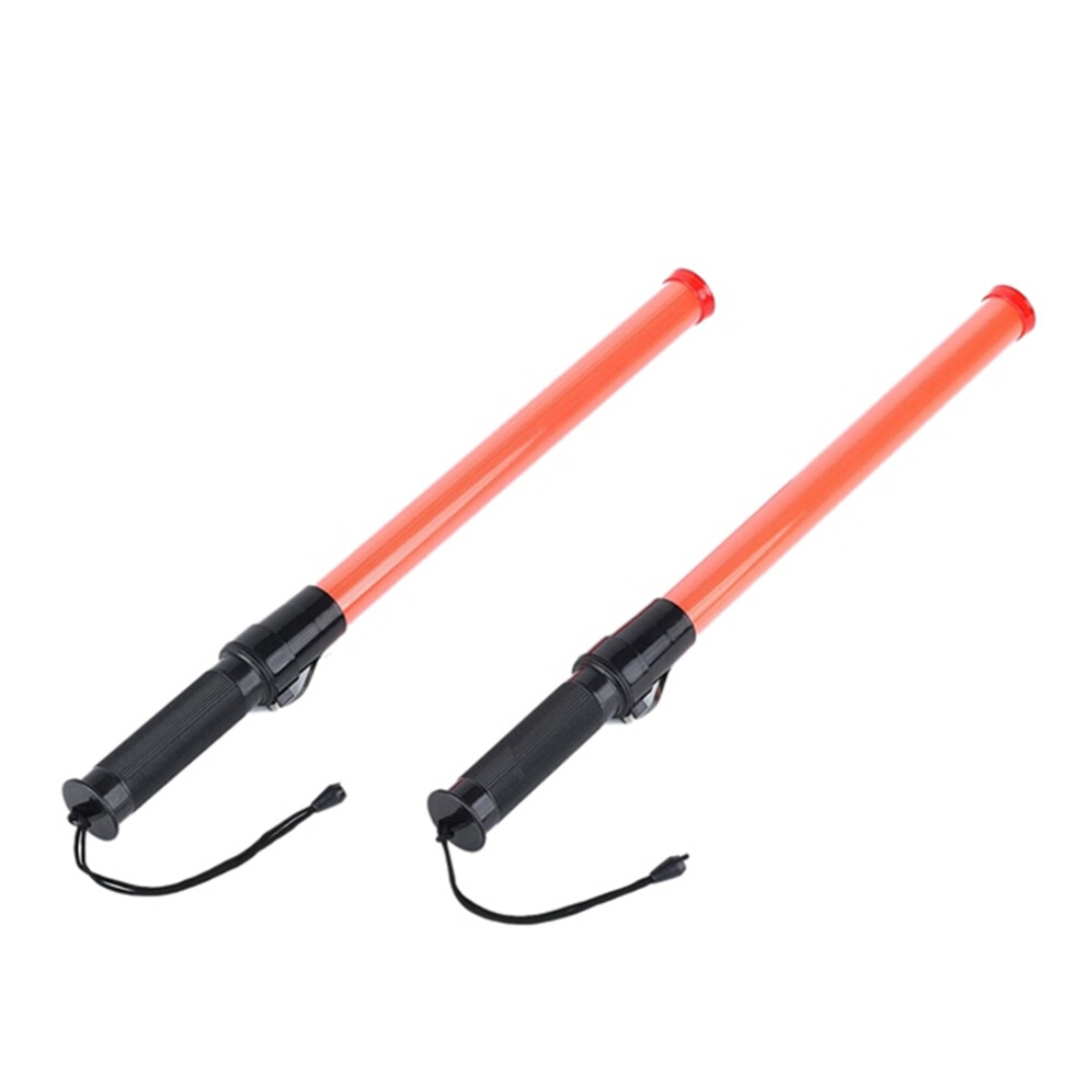 Led Traffic Control Stick,Safety Batons,16 Inches, 2Pcs Light 4853607703968