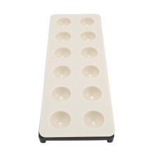 Ravioli Maker Druck aus Aluminiumlegierung mit ABS, 12 Löcher, hausgemachtes Agnolotti-Quadrat-Dumpling-Werkzeug für die Küche