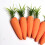 Easter Artificial Carrot Pendant Easter Ornament [Glitter]Carrot 4