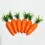 Easter Artificial Carrot Pendant Easter Ornament [Glitter]Carrot 5