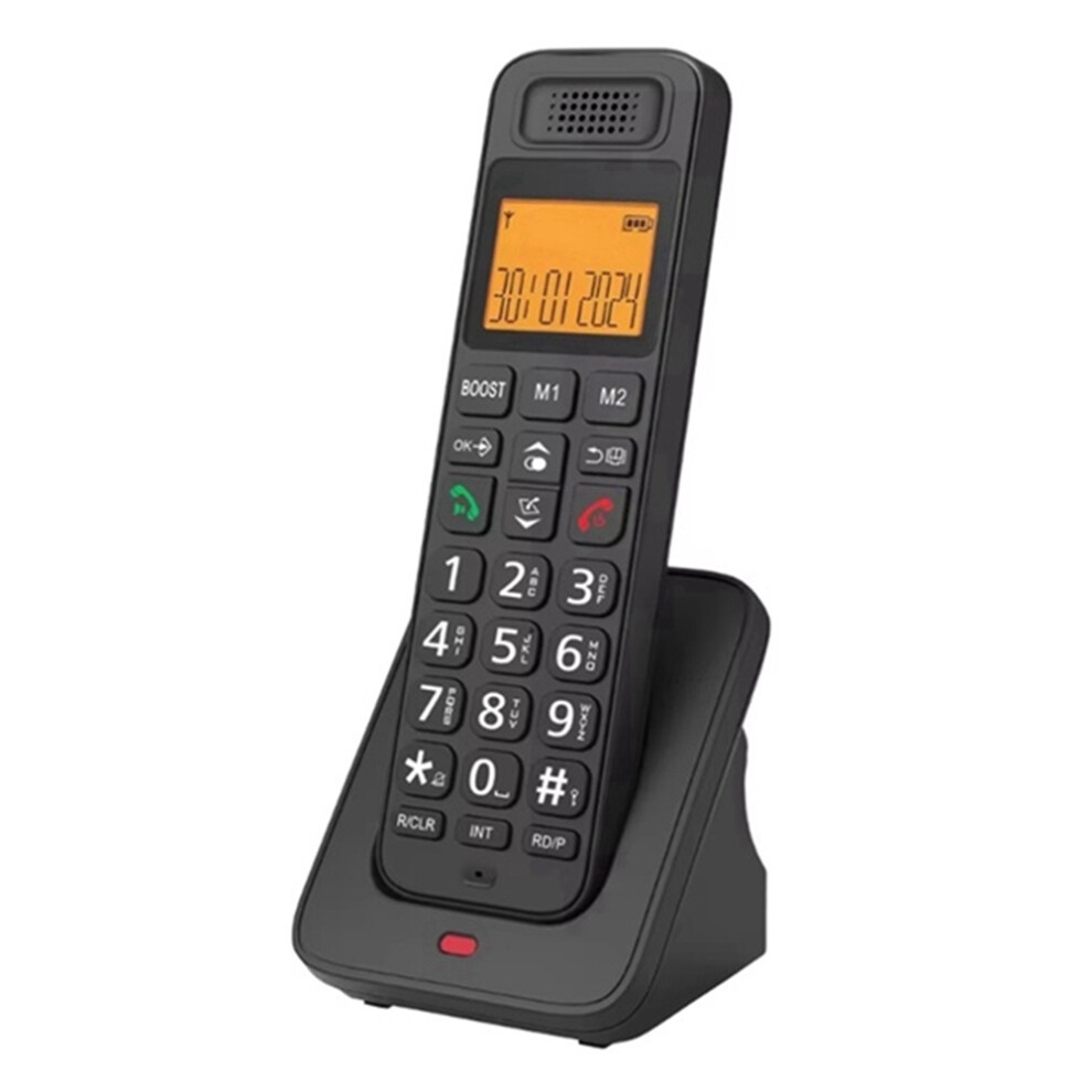 D1018 Telephone Handheld Digital Wireless Telephone Uk Plug Black 4853503767248