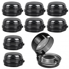 Child Proof Stove Knob Covers Clear View High Temperature Resistance Knob Covers for Kids Pets Baby Proofing