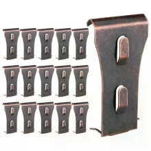 Ziegel-Clips, 16 Stück Ziegel-Clips zum Aufhängen im Freien, Ziegelhaken, Kleiderbügel, Wandclips, Bilderaufhänger,
