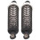 2 pezzi di ammortizzatore da 80 mm, argento, per Slash 2WD 1