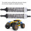 2 pezzi di ammortizzatore da 80 mm, argento, per Slash 2WD 11