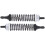 2 pezzi di ammortizzatore da 80 mm, argento, per Slash 2WD 15