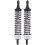 2 pezzi di ammortizzatore da 80 mm, argento, per Slash 2WD 13