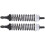 2 pezzi di ammortizzatore da 80 mm, argento, per Slash 2WD 14
