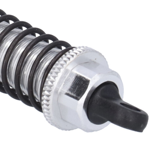 2 pezzi di ammortizzatore da 80 mm, argento, per Slash 2WD 2
