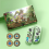 (Style A2) Protective Case Set for Nintendo Switch – OLED and Joy-Con Controllers, Minecraft Theme 1