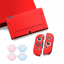 (Style A9) Protective Case Set for Nintendo Switch – OLED and Joy-Con Controllers, Solid color