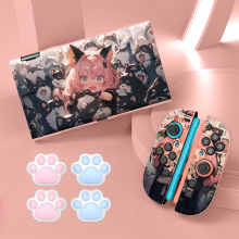 (Style A16) Protective Case Set for Nintendo Switch 2 (2025) and Joy-Con 2 Controllers, Soft Shell